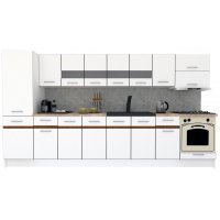 Bucatarie MARINA NEW 350 B Alb / Alb